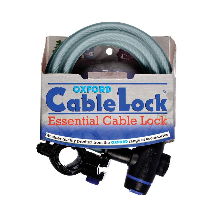 Oxford Essential Cable Bike Lock 12mm x 1.8m