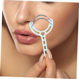 PACKOVE 4Pcs Spring Facial Hair Removal Tool Handheld Epilator for Women Portable Threading Device Pink Facial Hair Remover for Smooth Skin