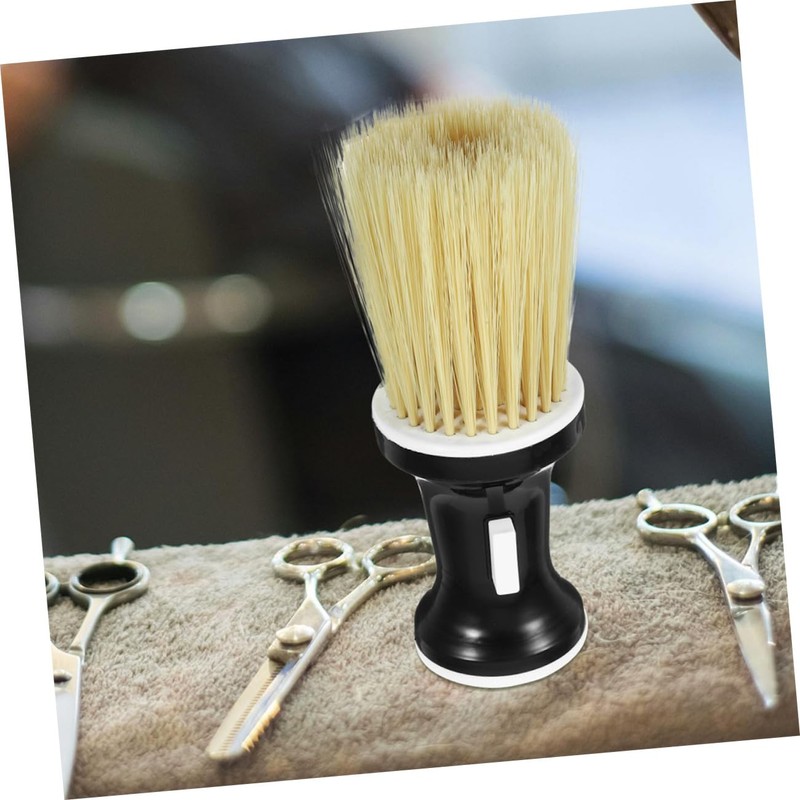 Baluue Hair Cutting Barber Neck Brush Set Detachable Duster for