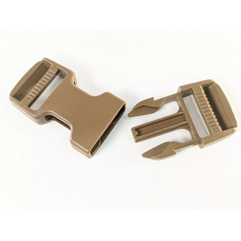 Duraflex 1” inch(25mm) Quick Side Release Buckle - Dual-Side Adjust