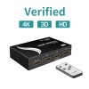 MT-VIKI 3x1 HDMI Switch 4K 30HZ 3 Port Switcher with