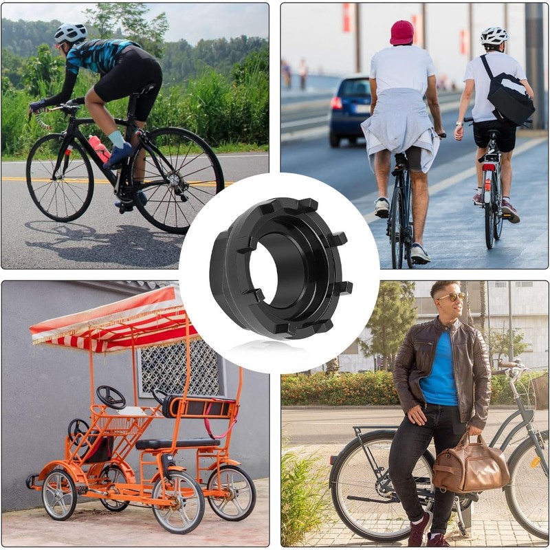 Hsthe Sea Bicycle Lock Ring Octopus Sleeve Crank Removal Tool