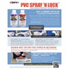 Vapco PVC Spay N' Lock Sealant - Bonds Wet &