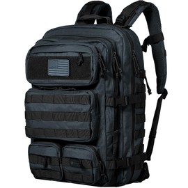 Falko Tactical Backpack 50L, 2.4x Stronger, Large Military Molle Rucksack, Heavy Duty, Work and Outdoors