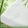Queen Waterproof Mattress Protector Washable Mattress Padded Cover Rayon Bamboo