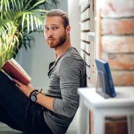 Relaxdays Set of 2 Bookends for Books, CDs, DVDs, Angled Bookends, H x W x D: approx. 14.5 x 12.5 x 9 cm, Silver