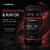 Astaxantina Cápsulas Con Krill Oil 2400 Mg 200 Piezas