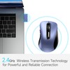 memzuoix 2.4G Wireless Mouse, 1200 DPI Mobile Optical Cordless Mouse
