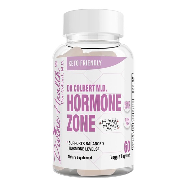 Divine Health's Hormone Zone |150mg of DIM | 100mcg of Vitamin K2 | 1000IU of Vitamin D3 | 60 Day Supply | 60 Capsules |