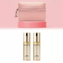HERA 헤라 데어투베어 파우치+헤라 시그니아 골드 오일 미스트 100ml(50ml 2개) 세트 Hera Dear To Wear Pouch + Hera Signia Gold Oil Mist 100ml (2 x 50ml) Set