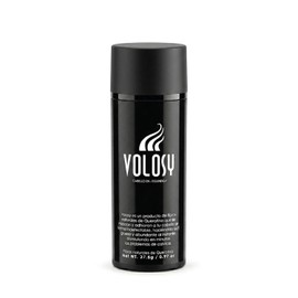 VOLOSY - Microfibras Capilares de Queratina Unisex | Densificador Capilar de Volumen Inmediato | Corrector Visual para Cabello Delgado | Efecto Natural Resistente al Sudor y Viento | 27.5 g (Café Oscuro)