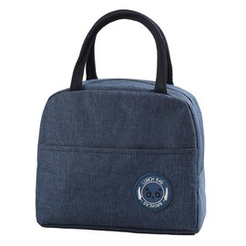 Lunch Bag, Thermal Bag, Insulated Bag, Navy, Lunch Bag, Lightweight, Large Capacity, Tote Bag, Waterproof, Unisex, For Work or School or Excursions