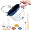 Ksedcon Wax Melter for Candle Making with Thermometer, Electric Double