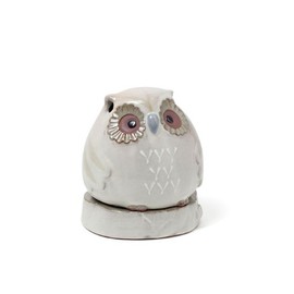 Rei Shoyeido Urara Series Incense Burner, Forest Tree Owl