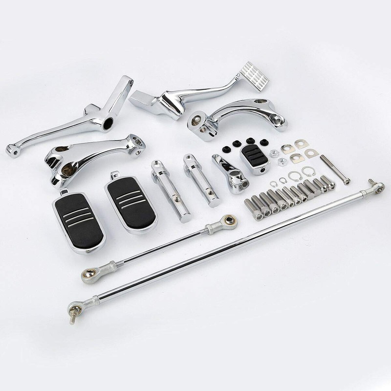 TCMT Forward Controls Pegs Levers Linkage Fits for Harley Sportster