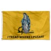 Cayyon I Tread where I Please Flag Banner Outdoor Indoor