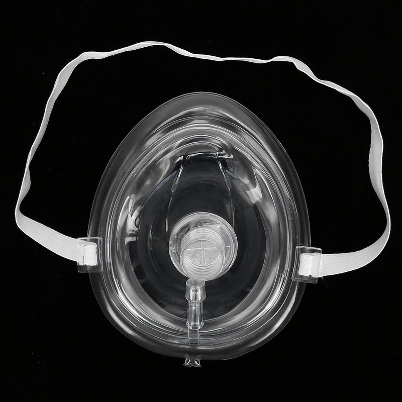 Pocket Resuscitator OneWay Valve Breathing Emergency Artificial CPR Rescue Face