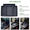 TOPINSTALL Power-Sliding Console Tray Compatible with 2021-2024 Chevy Tahoe/Suburban/GMC Yukon