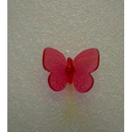 Ceramic Tree lights 10 Red Medium Round Wing Butterflies Bulbs Ceramic Xmas Tree Light "Discontinued