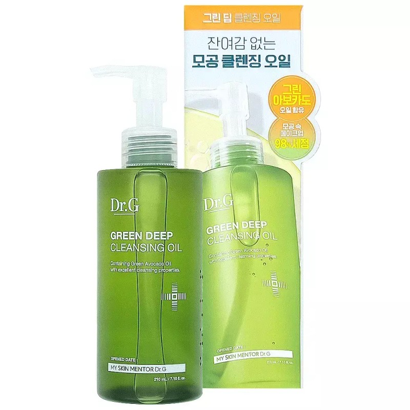Dr. Jig 닥터지 그린 딥 클렌징 오일 210ml 잔여감 없는