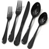 KINGSTONE 20 Piece Teardrop Silverware Set for 4, 18/10 Stainless