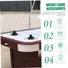 BESPORTBLE 1set Air Hockey Pusher Ergonomic Strikers Pucks for Table