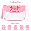 Sfodiary Friendship Gift for Best Friends Sister Clear Toiletry Bag