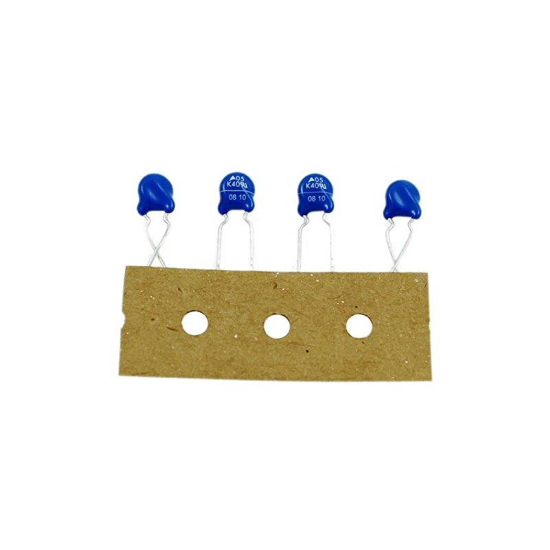 10x Varistor S05 K40, 40 V 10mW, RM5 D5X3 MM;