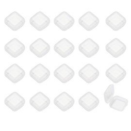 Doyime Small Items Storage Case, Set of 20, Plastic Case, Small Items, Storage, Accessory Case, Divided Container, Transparent Case, Small Items, Clear Case, Parts Organization