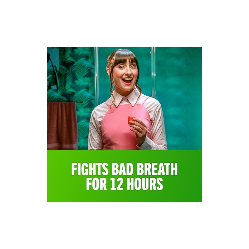 TheraBreath Fresh Breath Mouthwash, Mild Mint, Alcohol-Free, 1 Liter