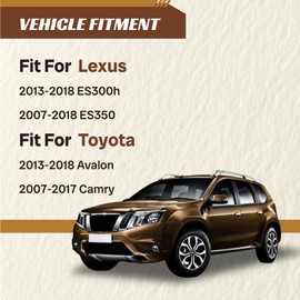 Chassora K750123 2PC Front Stabilizer Sway Bar End Link for Lexus 2013 2014 2015 2016 2017 2018 ES300h, 2007 2008 2009 2010 2011 2012-2018 ES350, for Toyota 13-18 Avalon, 2007-2017 Camry