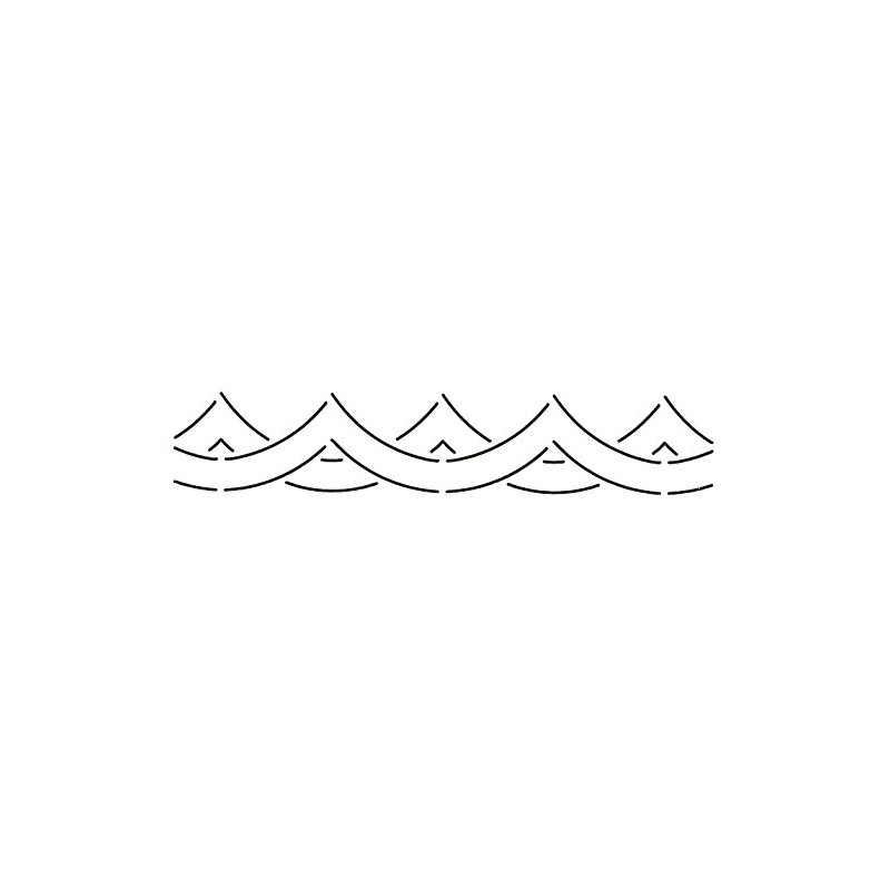 Quilting Creations Scallop Border Quilt Stencil