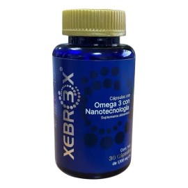 Suplemento en capsulas Xebr 3x Omega 3 x 1.1g