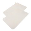 Mikinona 2pcs Sauna Mats Non Slip Bath Shower Insulated Felt