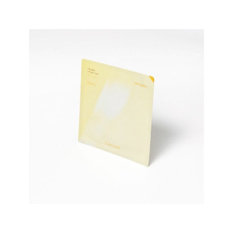 Rubium 애프터글로우 유자 겔 마스크 5매입 Afterglow Yuzu Gel Mask