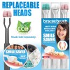 SMILE SAVER 360° * BRACES BRUSH * 3-Sided Toothbrush *