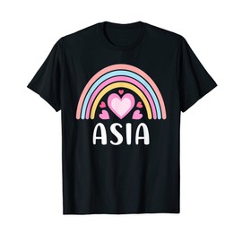 Asia for Women Rainbow Hearts T-Shirt