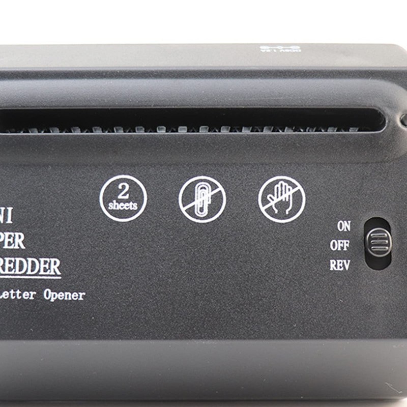 Mini Electric USB Shredder, Automatic Feeding, High Efficiency, Compact and