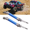 Metal Rear CVD Drive Shaft Set Fit for Traxxas Slash