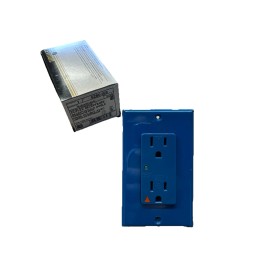 Leviton 5280-IGB Blue Surge Protective Decora Plus Duplex Receptacle‼