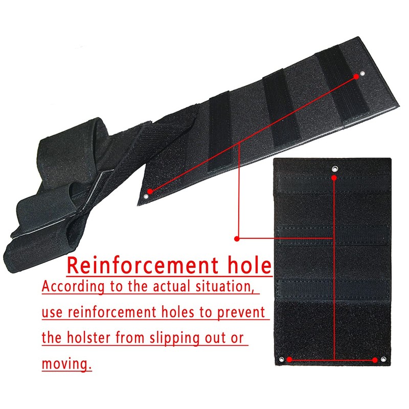 Bedside Pistol Holster, Tactical Bed Side Gun Holster, Under Mattress