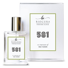 BIOCURA BC Perfume 581 Inspired by 1861 Naxos For Women & Men Replica Fragrance Dupes Eau de Parfum Spray Bottle 1.7 Fl Oz/50ml-X1