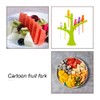6 Pcs Animal Food Pick Reusable Kids Toothpick Birds Fruit