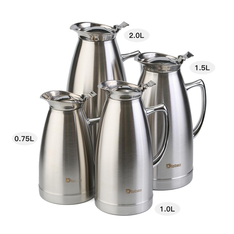 Diobao Stainless Steel Water Pot, 0.75 L (0.75 L), Commercial