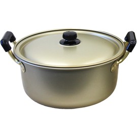AKAO Double Handed Pot, 11.0 inches (28 cm), Gold