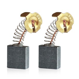 614367-00 Carbon Brush Replacement for De Walt Tile Saw: 2 Pack Carbon Motor Brushes for DWS779 DW713 DW715 DW716 D24000 Miter Saw, Rid R4092 Ryo Table Saw, Replace 5140024-30 0502025007