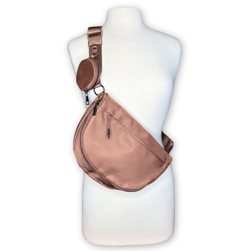Pockets Full of Hope Crossbody Bag (#8042):_Red