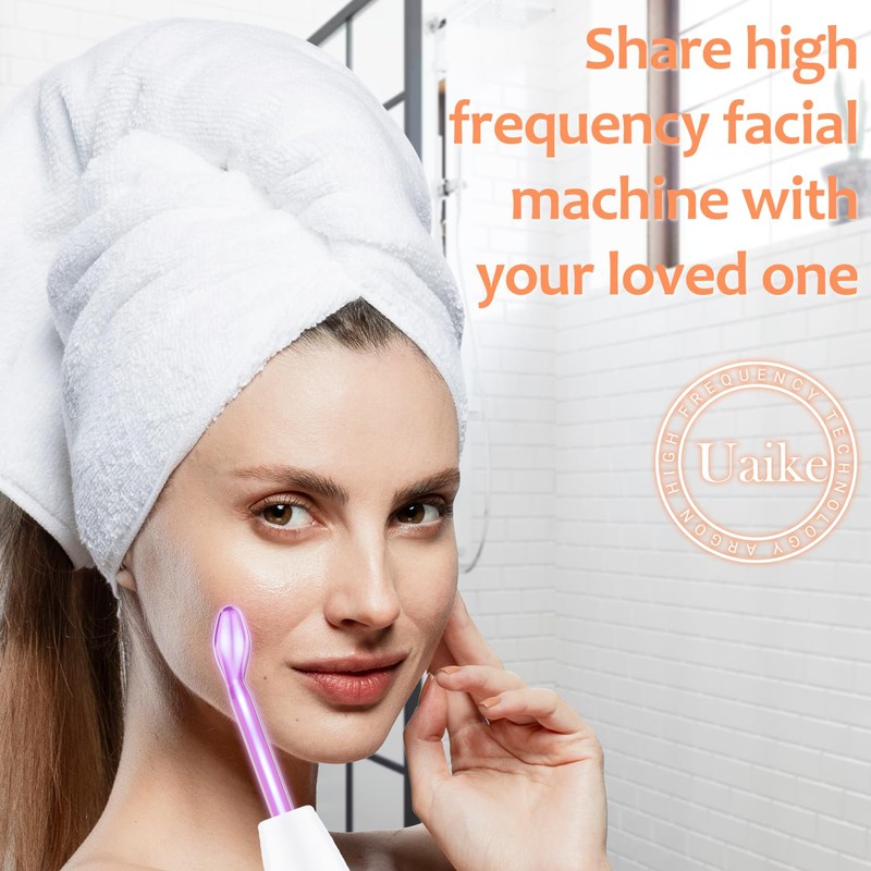 High Frequency Facial Wand - Uaike 4 in 1 Violet