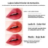 Vibely Labial Que Cambia De Color No Transfiere Agua