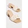 Sam Edelman Women's Waylon Heeled Sandal Modern Ivory 8.5 Medium
